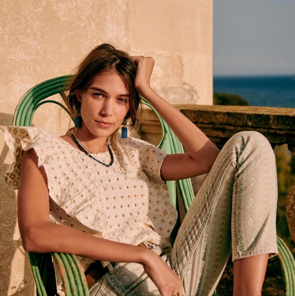 Sezane Forta Blouse - Picture 2 of 10